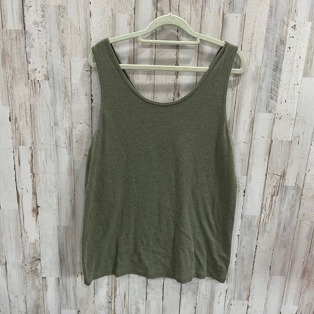 Sonoma Green The Everyday Tank Soft Women’s Size 1X Lounge Athleisure